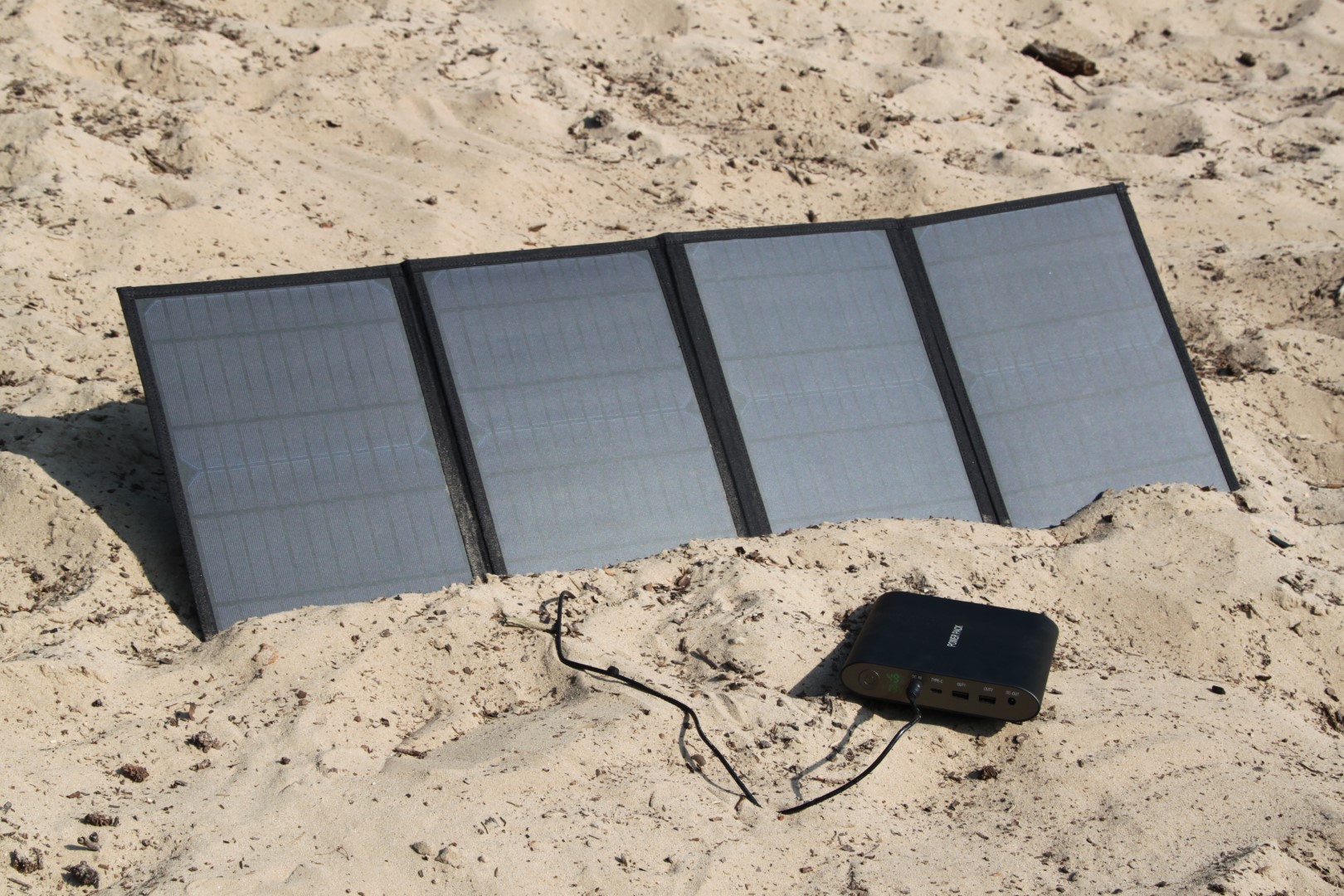 dek Ritueel Destructief Combipack zonnepaneel met powerbank - Camping Power